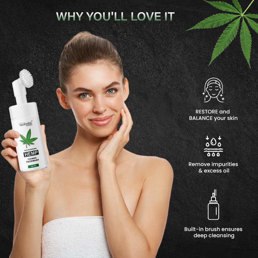 Hemp Foaming Facewash | 150ml