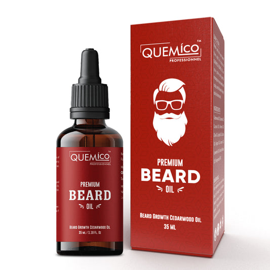 Beard Growth Oil with Cedarwood oil & 5 Essential Oils, 35ml