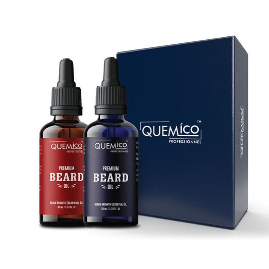 Beard Growth Oils Gift Box - Almond Oil + Cedarwood Oil