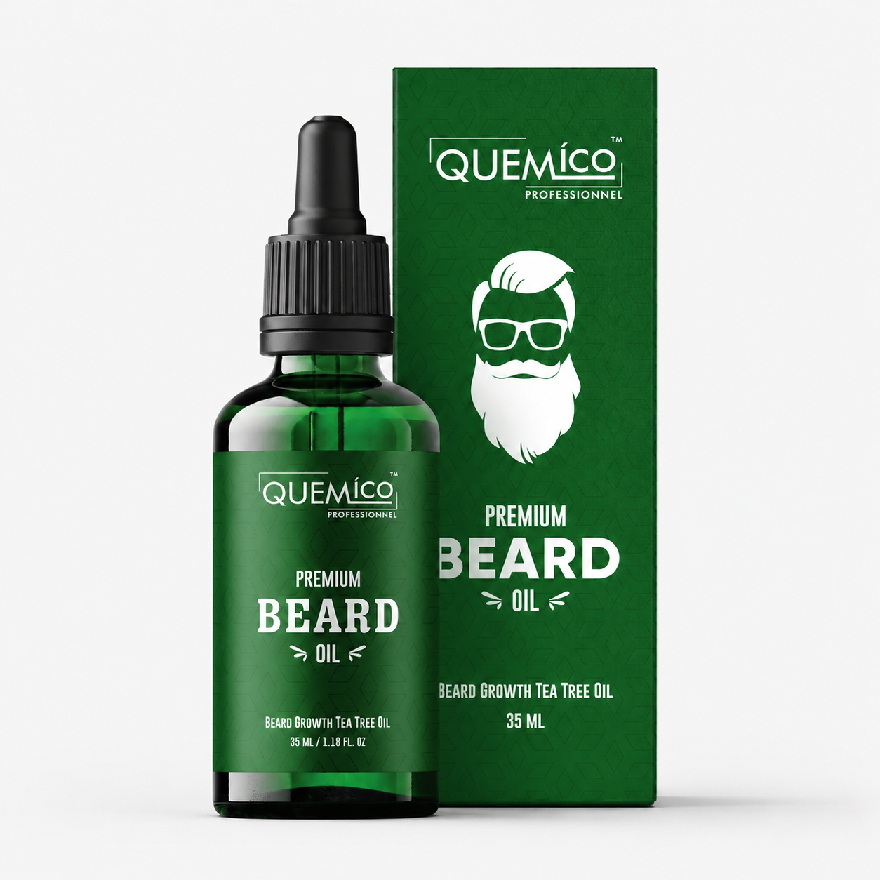 Beard Growth Oil with Tea Tree oil & 5 Essential Oils, 35ml