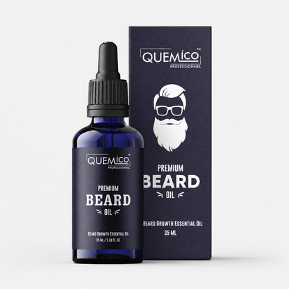 Beard Growth Oil with Almond oil & 5 Essential Oils, 35ml