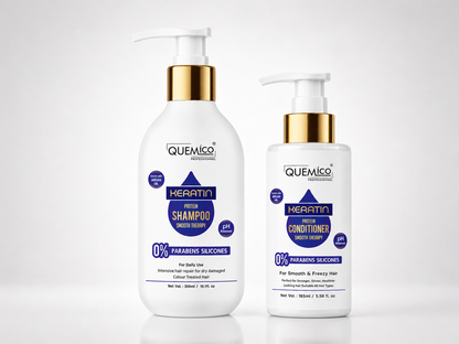 Keratin Protein Smooth Shampoo & Conditioner