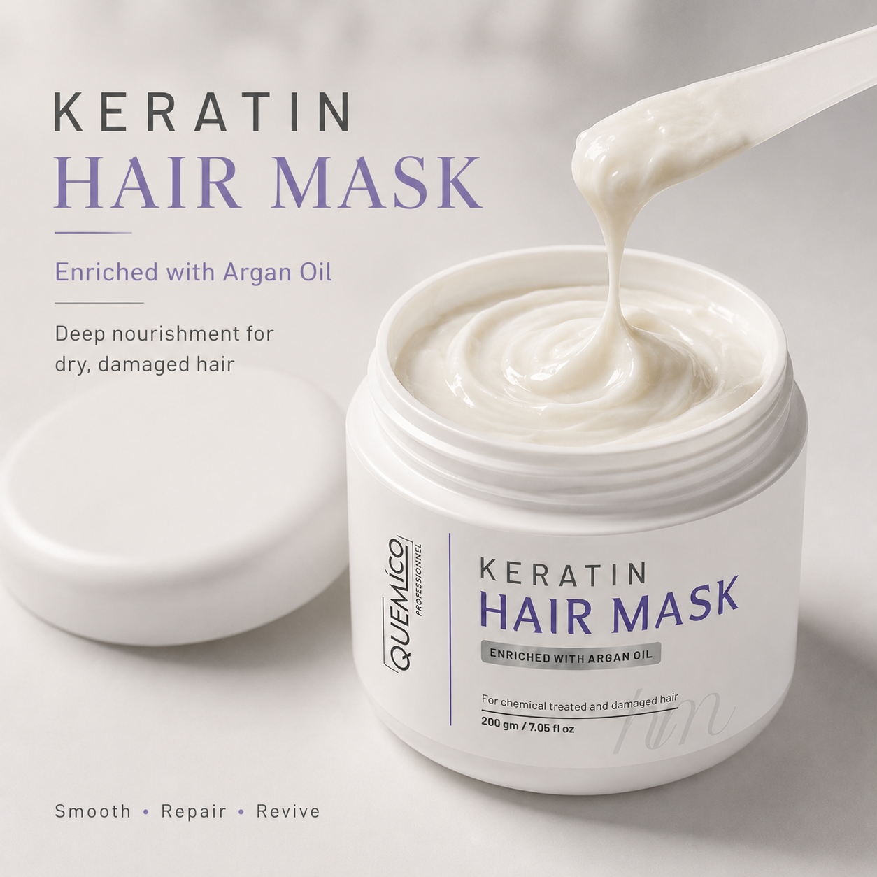 Keratin Repair Hair Mask, 200g