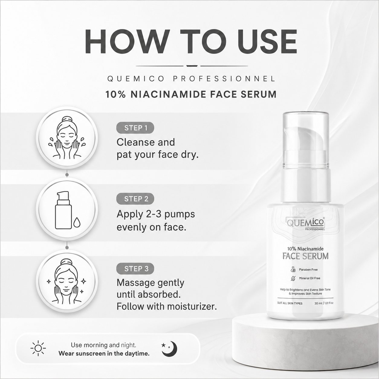 10% Niacinamide Face Serum, 30ml