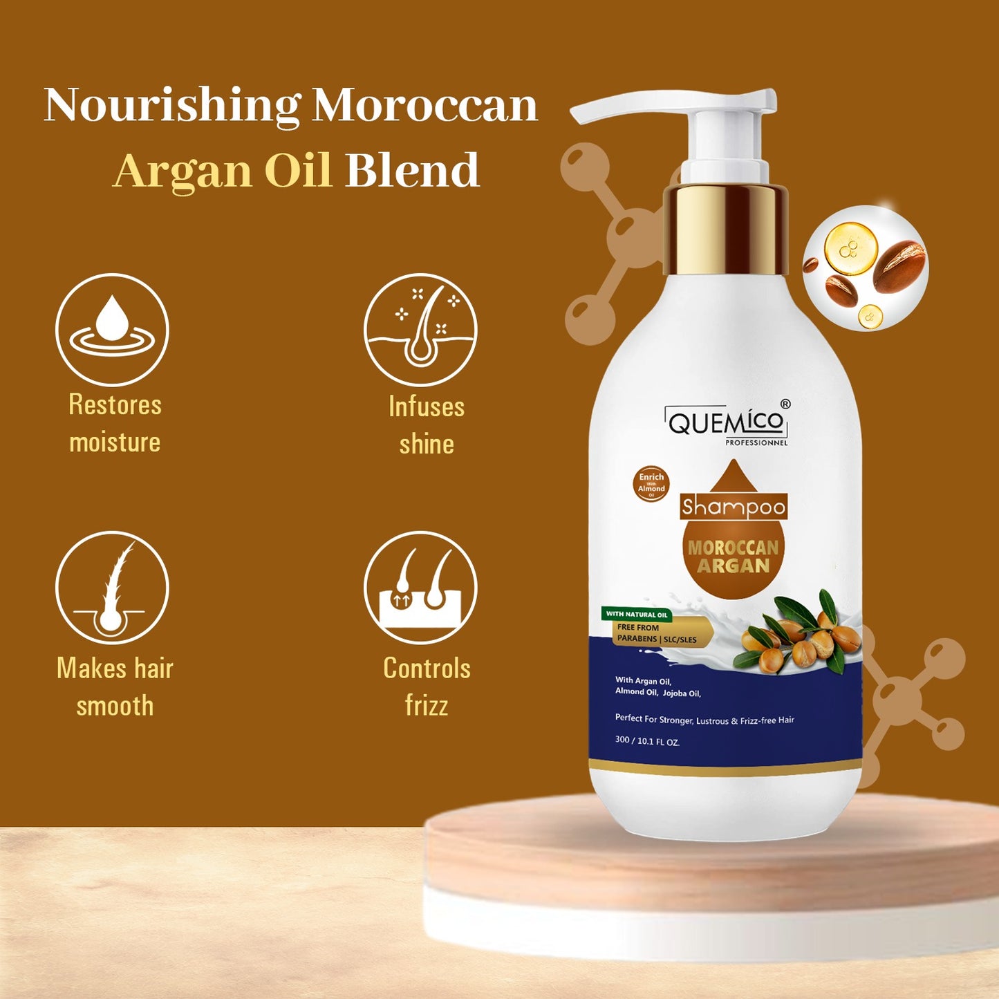 Moroccan Argan Oil Shampoo & Conditioner Combo